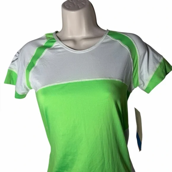 Brooks nightlife equilibrium High Visibility Running T-shirt women small - Picture 5 of 14